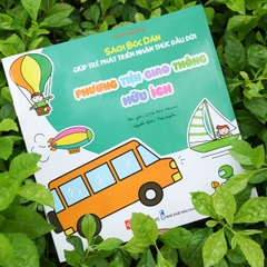 Sách bóc dán giúp trẻ phát triển nhận thức đầu đời - Cho trẻ 3 - 6 tuổi - Đinh Tị Books
