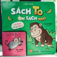 Sách to ôm sách nhỏ - Cho trẻ từ 0 - 6 tuổi - Đinh Tị