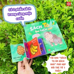 Sách to ôm sách nhỏ - Cho trẻ từ 0 - 6 tuổi - Đinh Tị