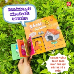 Sách to ôm sách nhỏ - Cho trẻ từ 0 - 6 tuổi - Đinh Tị