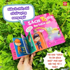 Sách to ôm sách nhỏ - Cho trẻ từ 0 - 6 tuổi - Đinh Tị