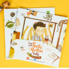 Sách Dạy Con Thói Quen Tốt - Đinh Tị- cho trẻ từ 3-6 tuổi