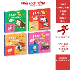 Sách to ôm sách nhỏ - Cho trẻ từ 0 - 6 tuổi - Đinh Tị