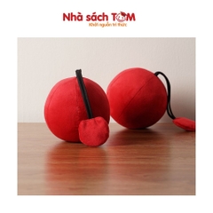 Đồ chơi bóng vải lục lạc và bóp chít chít Lalala Baby kích thích giác quan cho bé từ 0-12 tháng, Nhà sách Tom