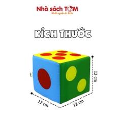 Đồ chơi vải xúc xắc xí ngầu Pipovietnam cho bé 0-6 tuổi