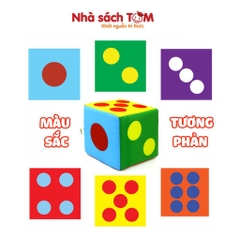 Đồ chơi vải xúc xắc xí ngầu Pipovietnam cho bé 0-6 tuổi