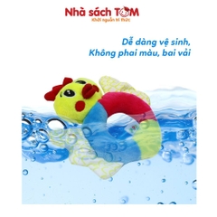 Đồ chơi lục lạc vải cầm tay con vật tròn Pipovietnam kích thích đa giác quan dành cho trẻ từ 0-3 tuổi