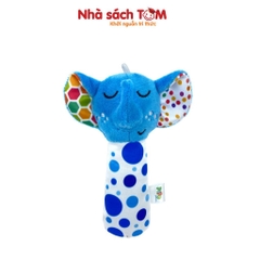 Đồ chơi lục lạc vải cầm tay con vật Pipovietnam kích thích đa giác quan dành cho trẻ từ 0-3 tuổi