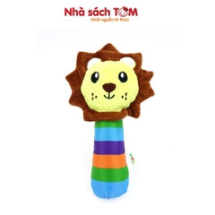 Đồ chơi lục lạc vải cầm tay con vật Pipovietnam kích thích đa giác quan dành cho trẻ từ 0-3 tuổi
