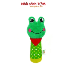 Đồ chơi lục lạc vải cầm tay con vật Pipovietnam kích thích đa giác quan dành cho trẻ từ 0-3 tuổi