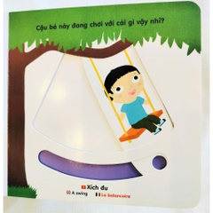 Sách chuyển động thông minh đa ngữ Việt-Anh-Pháp