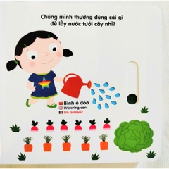 Sách chuyển động thông minh đa ngữ Việt-Anh-Pháp