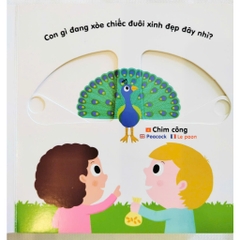 Sách chuyển động thông minh đa ngữ Việt-Anh-Pháp - Vườn thú