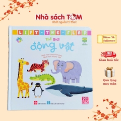 Sách Tương Tác Lật Mở Khám Phá - Lift The Flap (Cho bé từ 2 - 6 tuổi) – Đinh Tị Books