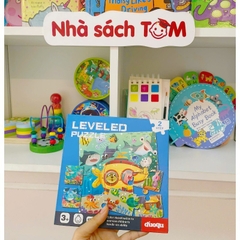 Bộ Đồ Chơi Tranh Ghép Hình Montessori Nam Châm 3 Trong 1 nhiều cấp độ, Buludy, cho bé từ 3 tuổi