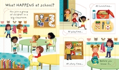 Usborne - Very First Questions and Answers Why do I have to go to school? (Giúp bé hiểu ý nghĩa của việc đến trường)