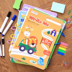Sách Tô xóa thông minh WRITE ME học tiếng Anh - Lalala baby