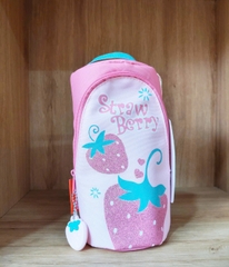 Hộp bút học sinh Worm's home hộp đựng bút nhiều ngăn tiện lợi có thể đứng được - KimChi Kids U13