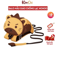 Balo mẫu giáo chống lạc Nohoo chính hãng siêu nhẹ hình thú dễ thương cho bé từ 2-6 tuổi- KimChi Kids-NHB053