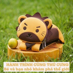 Balo mẫu giáo chống lạc Nohoo chính hãng siêu nhẹ hình thú dễ thương cho bé từ 2-6 tuổi- KimChi Kids-NHB053