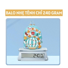 Balo mẫu giáo Supercute 2 trong 1 kết hợp túi đeo chéo ngộ nghĩnh cho bé, balo mầm non siêu nhẹ, chống nước, kiểu dáng đáng yêu  SF169