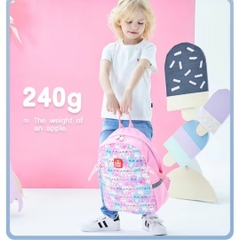 Balo mẫu giáo Supercute 2 trong 1 kết hợp túi đeo chéo ngộ nghĩnh cho bé, balo mầm non siêu nhẹ, chống nước, kiểu dáng đáng yêu  SF157
