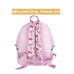 Balo mẫu giáo Supercute 2 trong 1 kết hợp túi đeo chéo ngộ nghĩnh cho bé, balo mầm non siêu nhẹ, chống nước, kiểu dáng đáng yêu  SF157