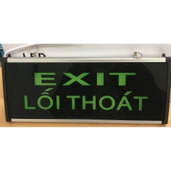 ĐÈN EXIT THOÁT HIỂM LOẠI 2 MẶT CHỮ EXIT KHÔNG KIÊM ĐỊNH