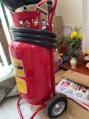 Bình chữa cháy xe đẩy - 35kg abc - có kiểm định
