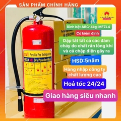 Bình chữa cháy bột 4kg