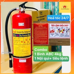 Bình chữa cháy bột 4kg