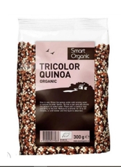 Quinoa mix 3 màu hữu cơ 300gr - Smart Organic
