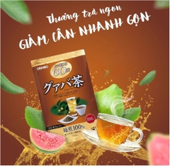 Trà ổi hỗ trợ giảm cân (60 túi lọc) - Orihiro