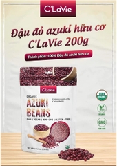 Đậu đỏ azuki hữu cơ 200gr - C'LaVie