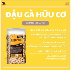 Đậu gà hữu cơ 500gr - Smart Organic