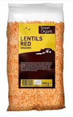 Đậu lăng đỏ hữu cơ 500gr - Smart Organic