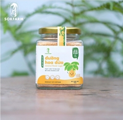 Đường hoa dừa 160gr - cho bé - SokFarm