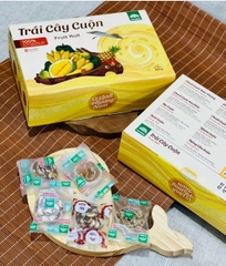 Kẹo trái cây cuộn hộp 180gr - Tây Cát