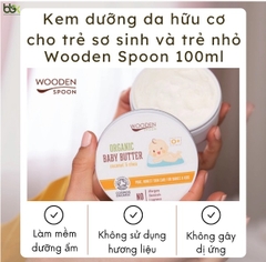Kem dưỡng da cho bé hữu cơ - Wooden Spoon
