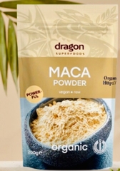 Bột nhân sâm maca nâu hữu cơ 200gr - Dragon Superfood