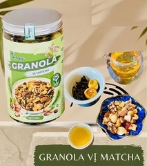 Granola trà xanh 500gr