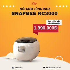 NỒI CƠM LÒNG INOX SNAPBEE RC3000