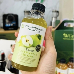 Kombucha táo xanh chill 250ml