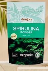 Bột tảo Spirulina hữu cơ 200gr - Dragon Superfood
