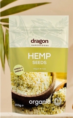 Hạt gai dầu hữu cơ 200gr - Dragon Superfood