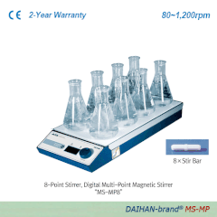 Máy khuấy từ 8 vị trí, Model: MS-MP8, Hãng: DAIHAN/Hàn Quốc