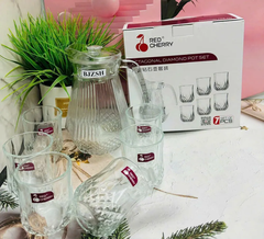 Bộ bình 6 cốc thủy tinh