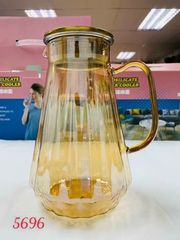 Bình Đựng Nước Thủy Tinh Chịu Nhiệt 5265 1,8l Màu Vàng