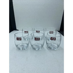 BỘ 6 LY CỐC THUỶ TINH TRÒN BẦU 290ML ĐỦ MÀU
