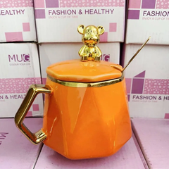 Cốc Sứ TM Lục Giác Gấu (THÙNG 60C)